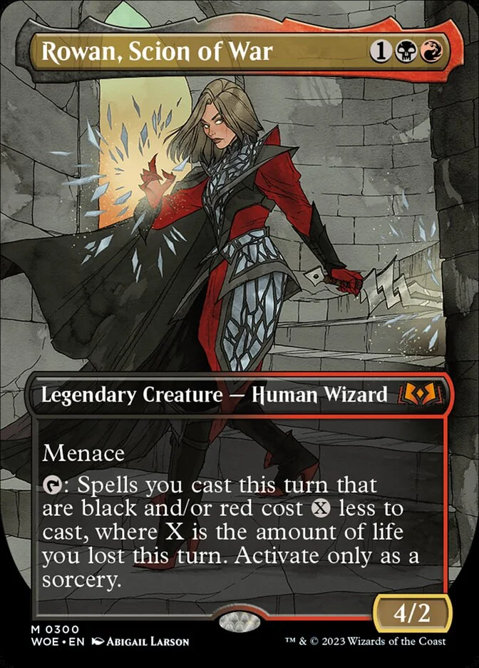 Rowan, Scion of War (Wilds of Eldraine) - Magic: The Gathering in TCG Land