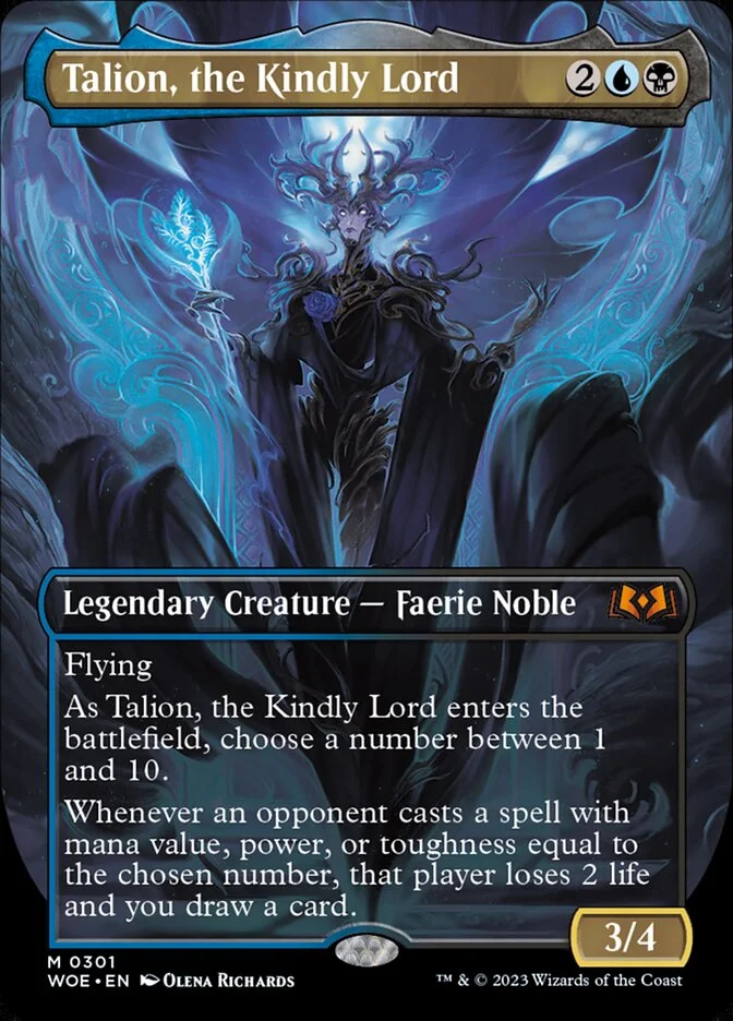 Talion, the Kindly Lord (Wilds of Eldraine) - Magic: The Gathering in TCG Land