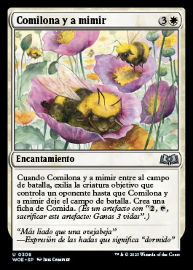 Comilona y a mimir (Wilds of Eldraine) - Magic: The Gathering in TCG Land