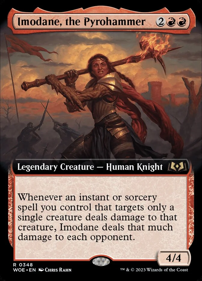 Imodane, the Pyrohammer (Wilds of Eldraine) - Magic: The Gathering in TCG Land