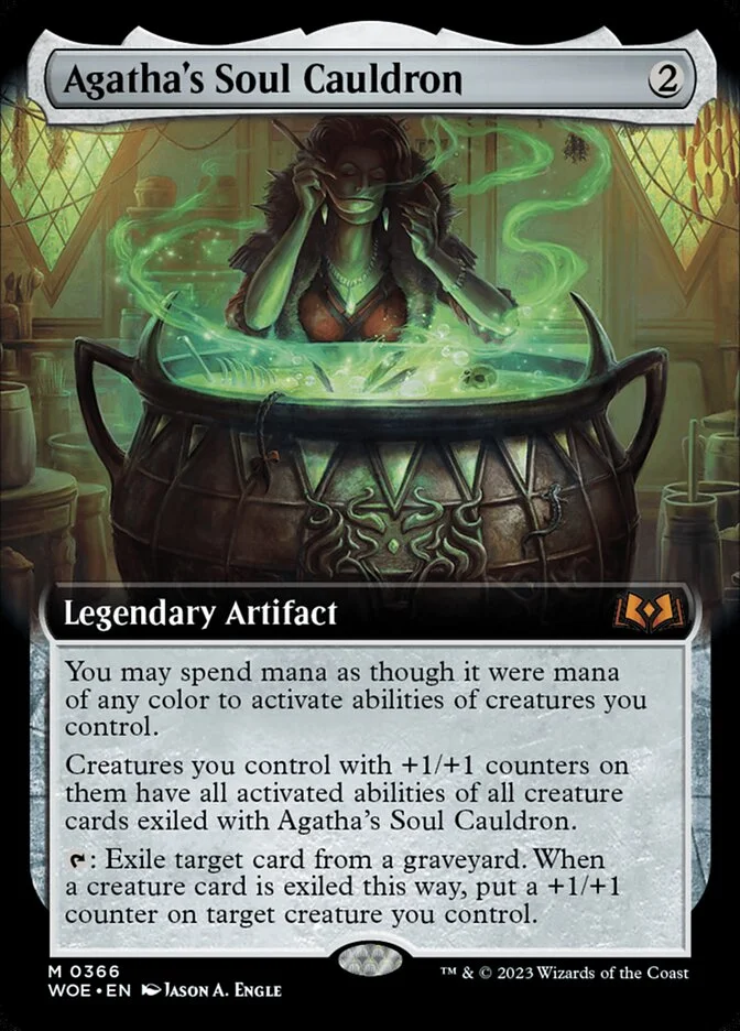 Agatha's Soul Cauldron (Wilds of Eldraine) - Magic: The Gathering in TCG Land México