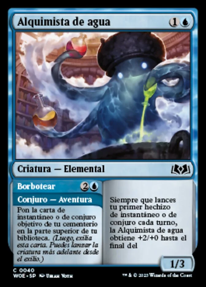 Alquimista de agua (Wilds of Eldraine) - Magic: The Gathering in TCG Land