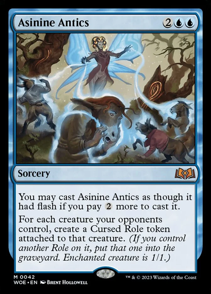 Asinine Antics (Wilds of Eldraine) - Magic: The Gathering in TCG Land