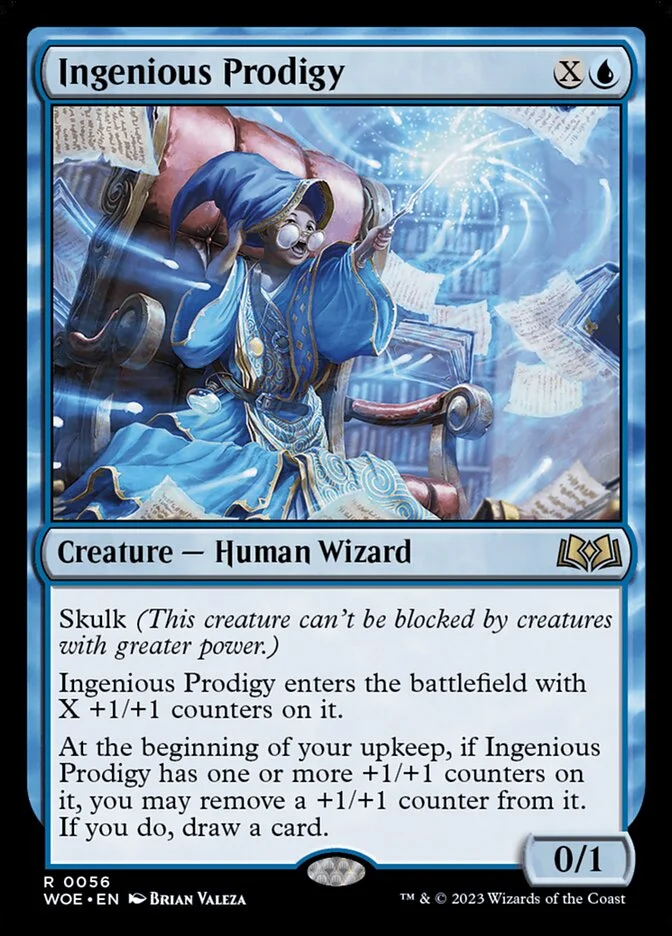 Ingenious Prodigy (Wilds of Eldraine) - Magic: The Gathering in TCG Land
