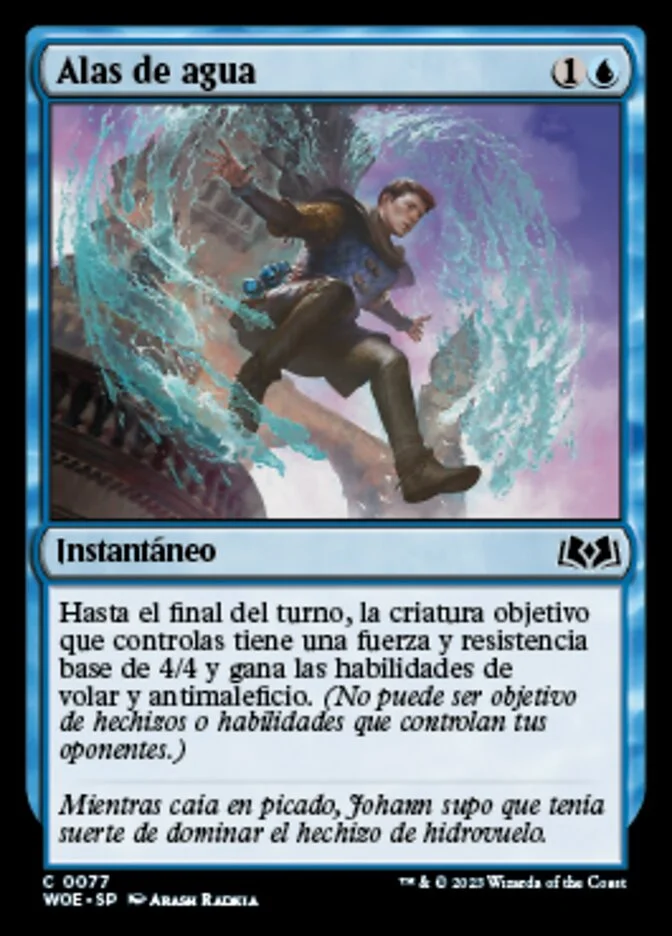 Alas de agua (Wilds of Eldraine) - Magic: The Gathering in TCG Land