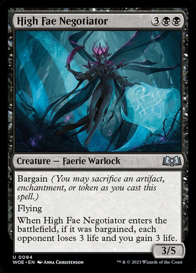 High Fae Negotiator (Wilds of Eldraine) - Magic: The Gathering in TCG Land