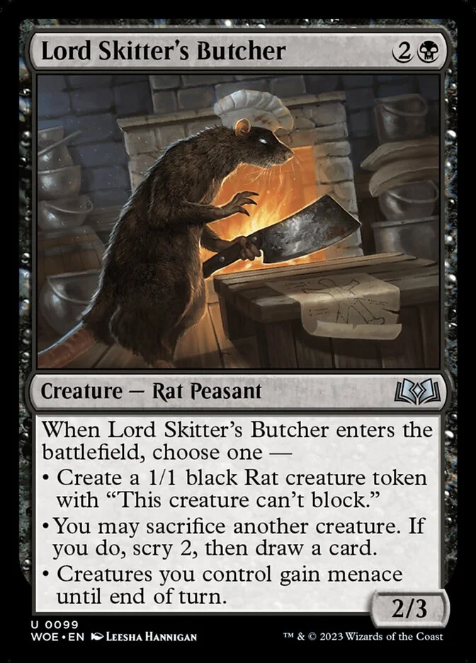 Lord Skitter's Butcher (Wilds of Eldraine) - Magic: The Gathering in TCG Land