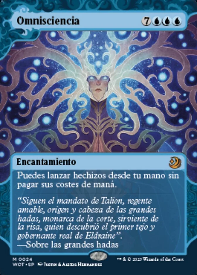 Omnisciencia (Wilds of Eldraine: Enchanting Tales) - Magic: The Gathering in TCG Land