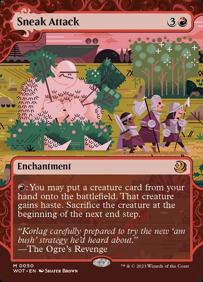 Sneak Attack (Wilds of Eldraine: Enchanting Tales) - Magic: The Gathering in TCG Land