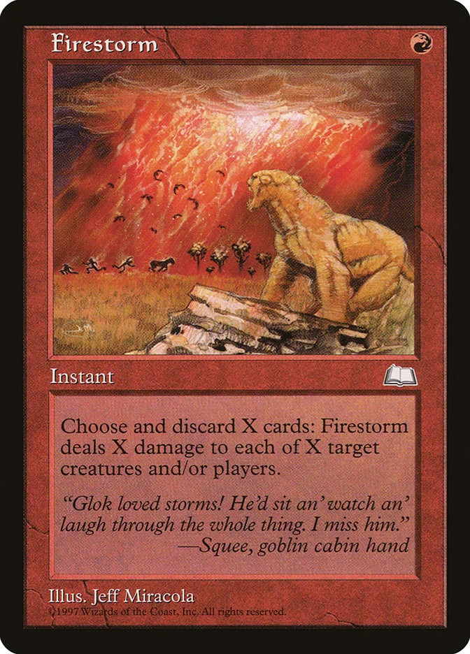 Firestorm (Weatherlight) - Magic: The Gathering in TCG Land