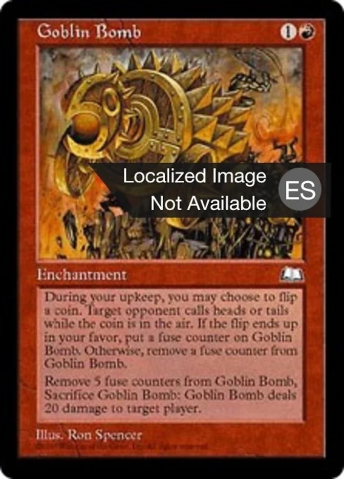 Bomba de los trasgos (Weatherlight) - Magic: The Gathering in TCG Land