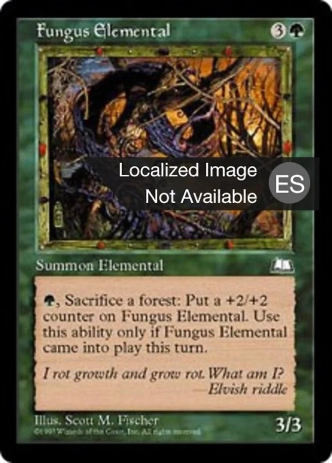 Elemental de hongos (Weatherlight) - Magic: The Gathering in TCG Land