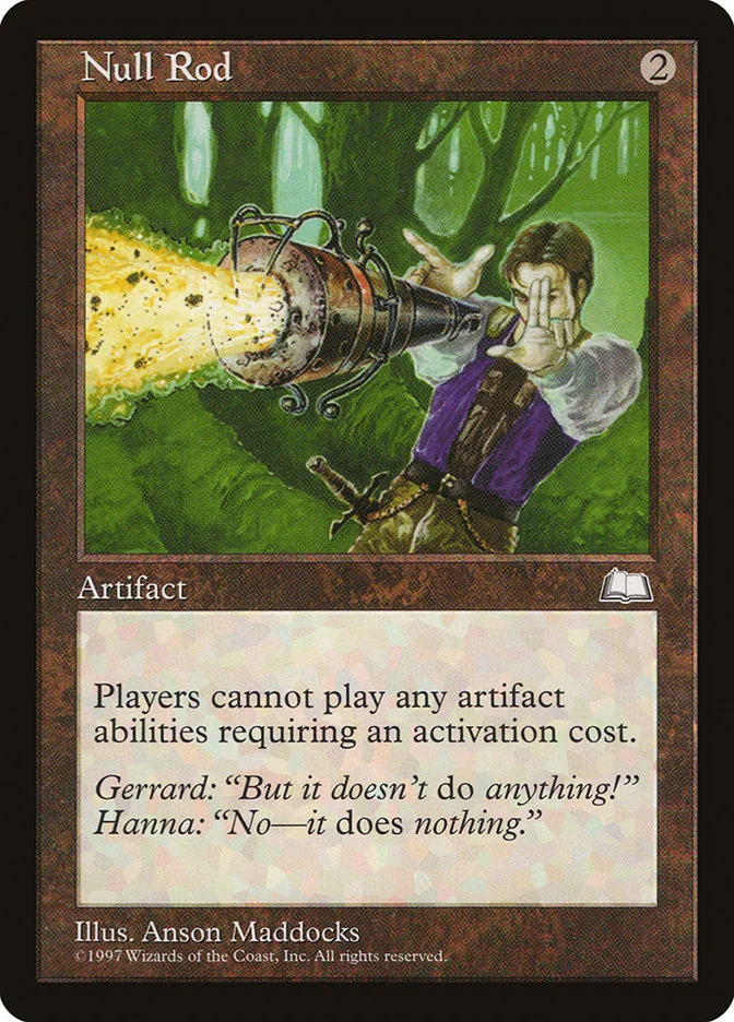 Null Rod (Weatherlight) - Magic: The Gathering in TCG Land