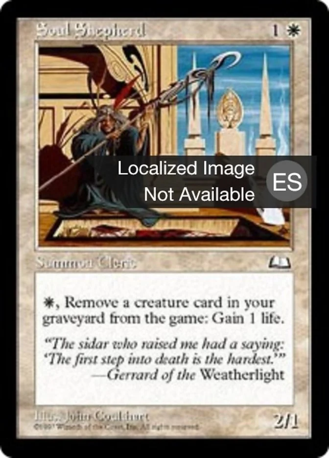 Pastor de almas (Weatherlight) - Magic: The Gathering in TCG Land