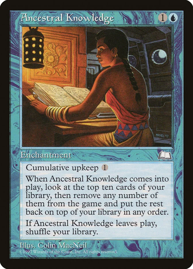 Ancestral Knowledge (Weatherlight) - Magic: The Gathering in TCG Land