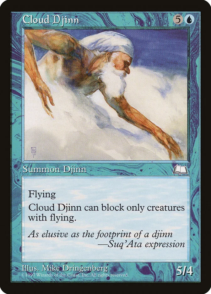 Cloud Djinn (Weatherlight) - Magic: The Gathering in TCG Land