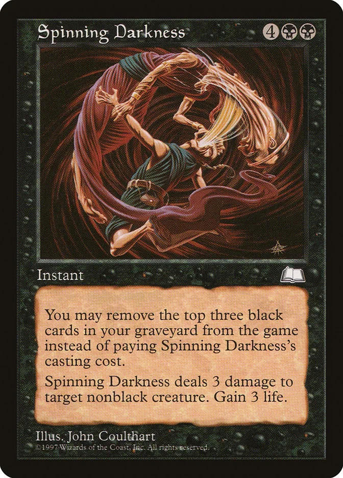 Spinning Darkness (Weatherlight) - Magic: The Gathering in TCG Land