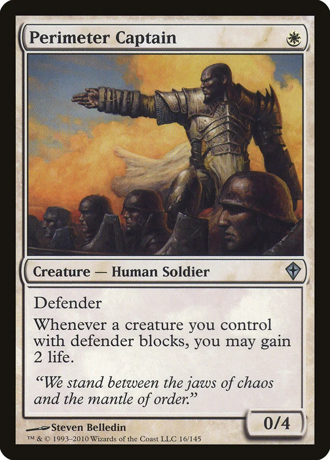 Perimeter Captain (Worldwake) - Magic: The Gathering in TCG Land