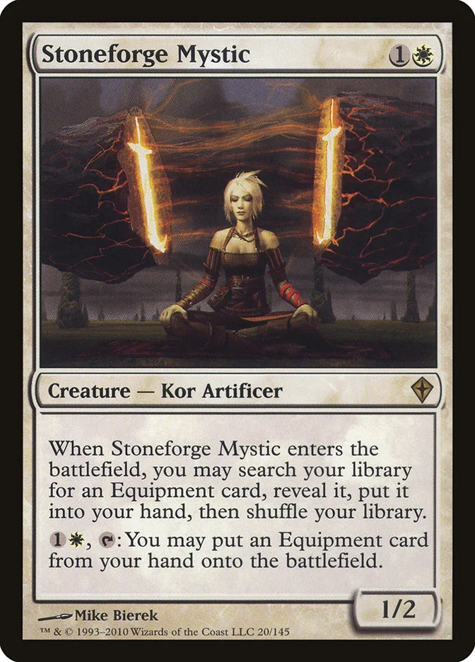 Stoneforge Mystic (Worldwake) - Magic: The Gathering in TCG Land