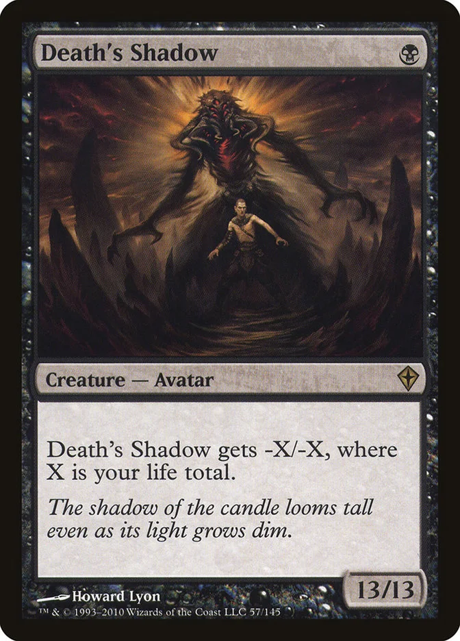 Death's Shadow (Worldwake) - Magic: The Gathering in TCG Land