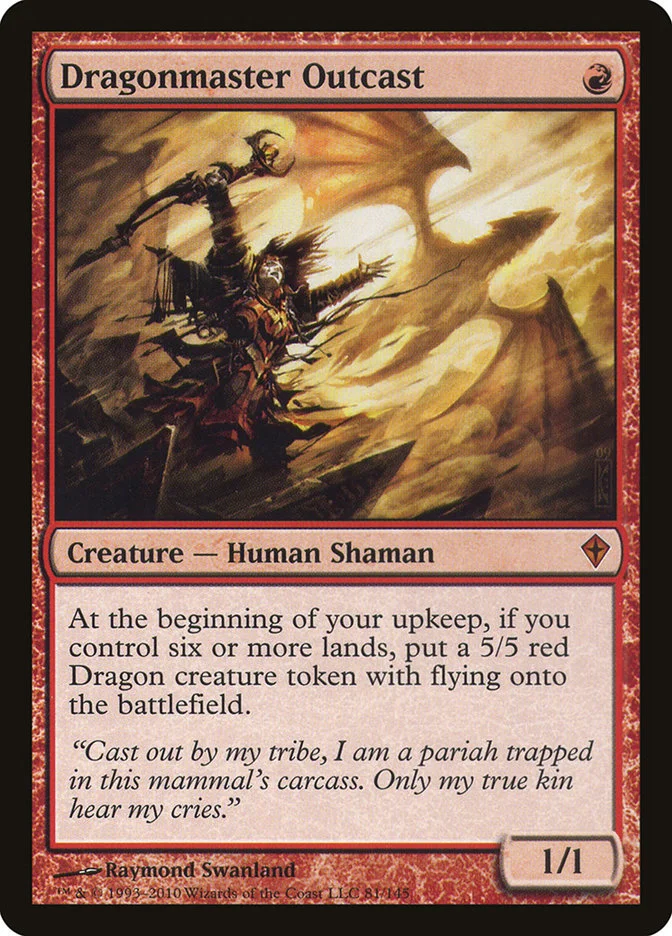 Dragonmaster Outcast (Worldwake) - Magic: The Gathering in TCG Land
