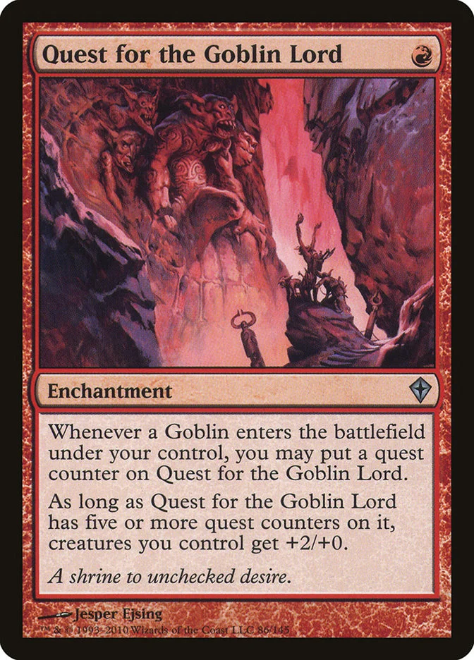 Quest for the Goblin Lord (Worldwake) - Magic: The Gathering in TCG Land