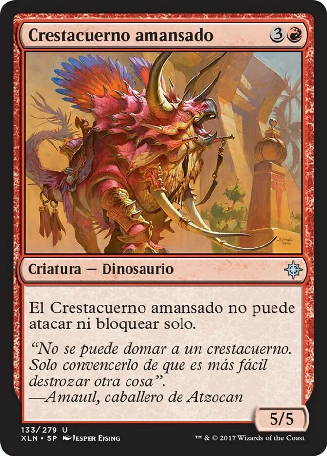 Crestacuerno amansado (Ixalan) - Magic: The Gathering in TCG Land