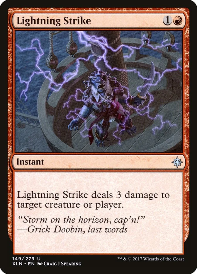 Lightning Strike (Ixalan) - Magic: The Gathering in TCG Land