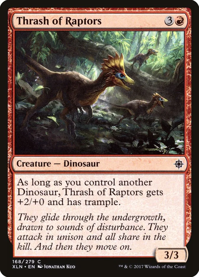 Thrash of Raptors (Ixalan) - Magic: The Gathering in TCG Land