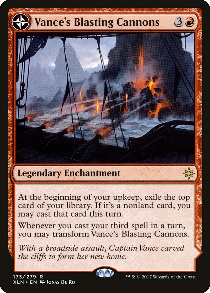 Vance's Blasting Cannons (Ixalan) - Magic: The Gathering in TCG Land