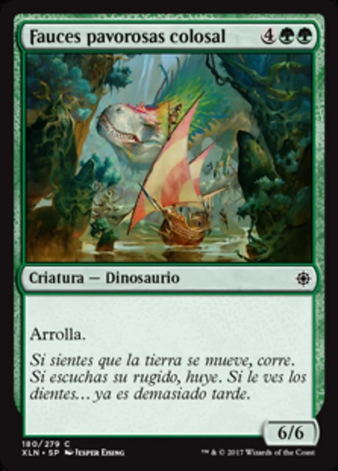 Fauces pavorosas colosal (Ixalan) - Magic: The Gathering in TCG Land