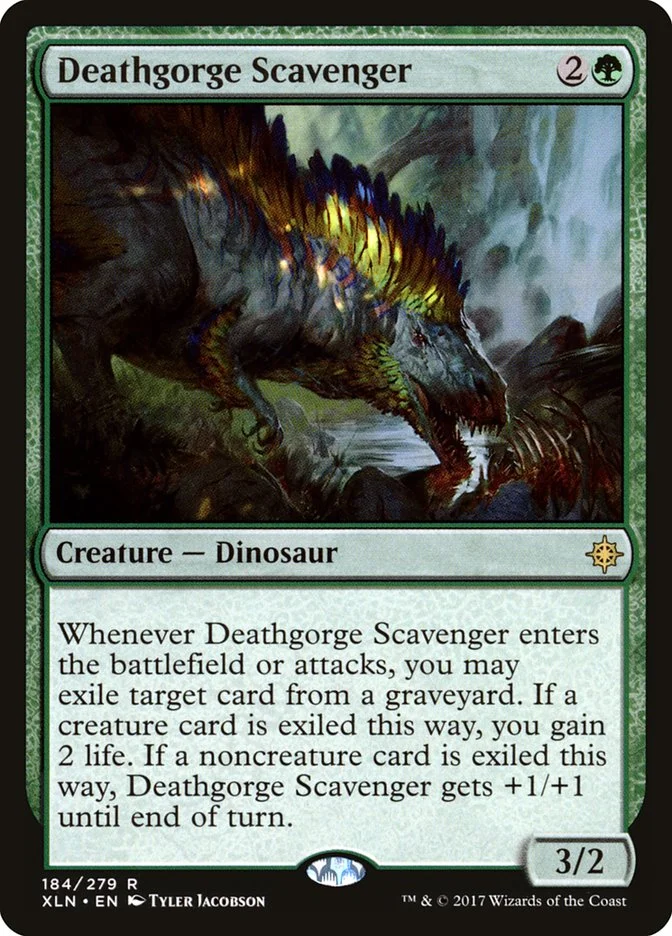 Deathgorge Scavenger (Ixalan) - Magic: The Gathering in TCG Land