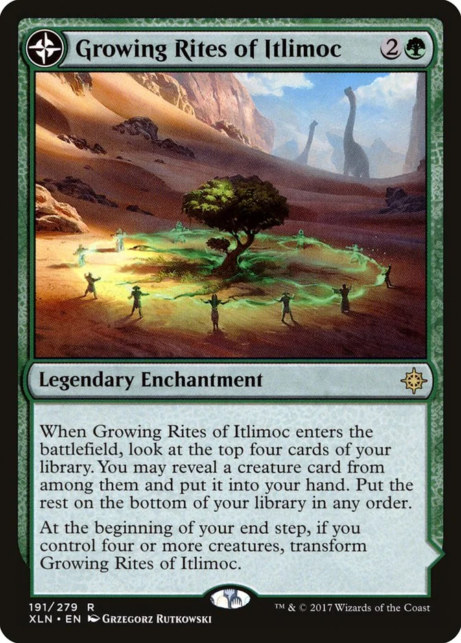 Growing Rites of Itlimoc (Ixalan) - Magic: The Gathering in TCG Land