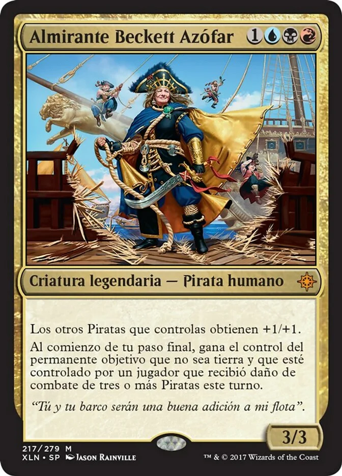 Almirante Beckett Azófar (Ixalan) - Magic: The Gathering in TCG Land
