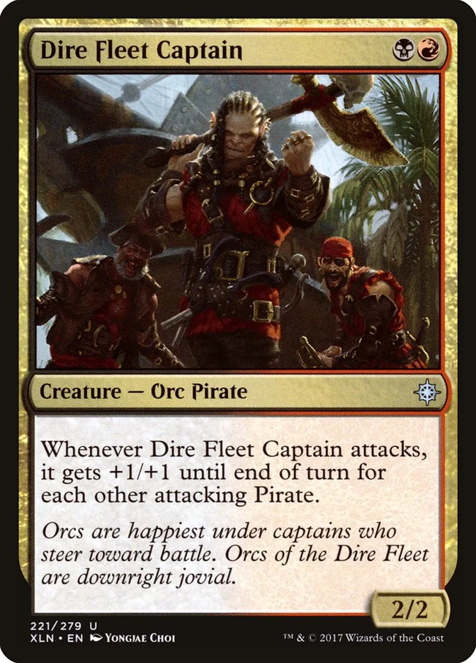 Dire Fleet Captain (Ixalan) - Magic: The Gathering in TCG Land