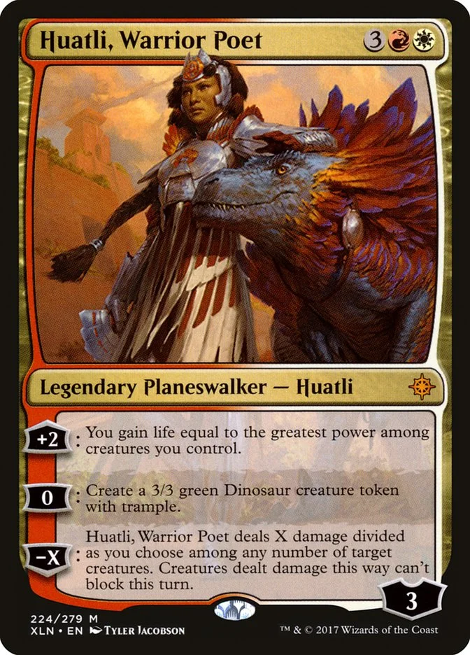 Huatli, Warrior Poet (Ixalan) - Magic: The Gathering in TCG Land