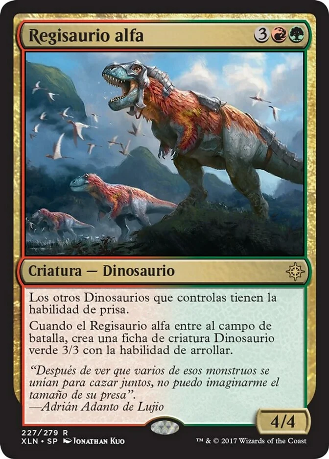 Regisaurio alfa (Ixalan) - Magic: The Gathering in TCG Land México