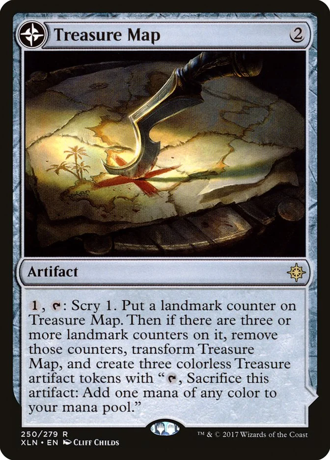 Treasure Map (Ixalan) - Magic: The Gathering in TCG Land