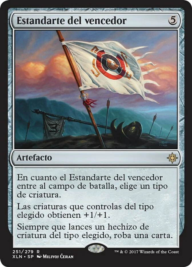 Estandarte del vencedor (Ixalan) - Magic: The Gathering in TCG Land México