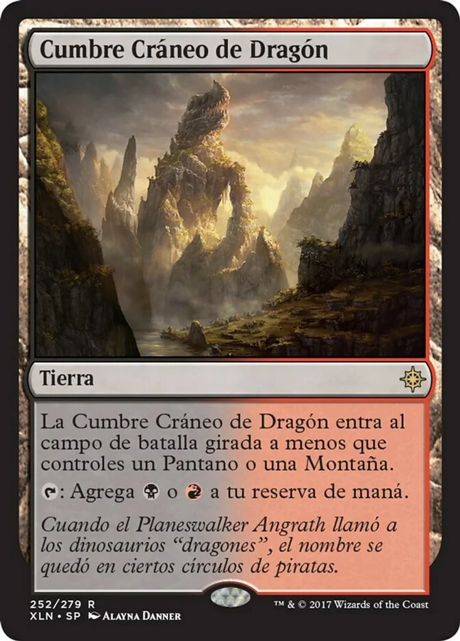 Cumbre Cráneo de Dragón (Ixalan) - Magic: The Gathering in TCG Land