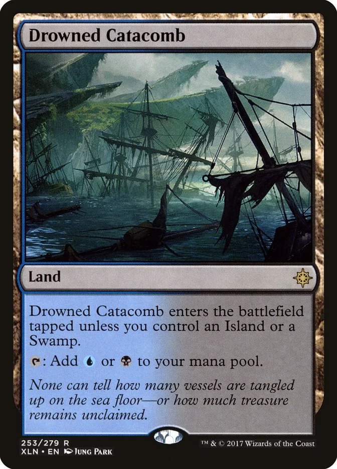 Drowned Catacomb (Ixalan) - Magic: The Gathering in TCG Land