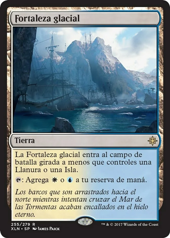 Fortaleza glacial (Ixalan) - Magic: The Gathering in TCG Land
