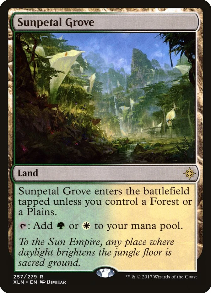 Sunpetal Grove (Ixalan) - Magic: The Gathering in TCG Land