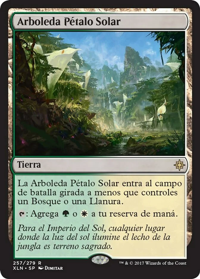 Arboleda Pétalo Solar (Ixalan) - Magic: The Gathering in TCG Land