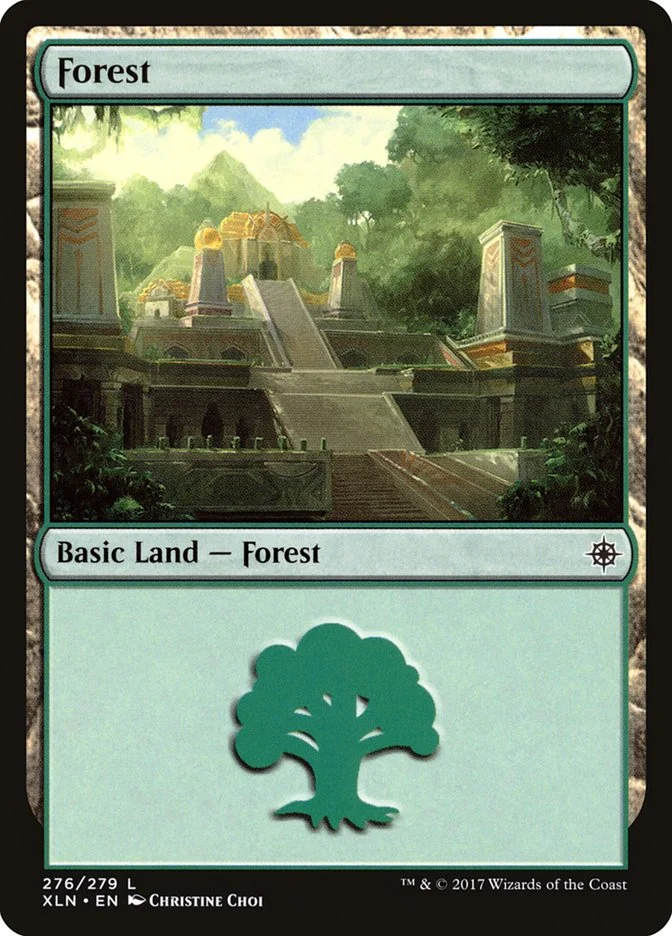 Forest (Ixalan) - Magic: The Gathering in TCG Land