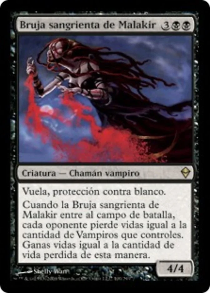 Bruja sangrienta de Malakir (Zendikar) - Magic: The Gathering in TCG Land