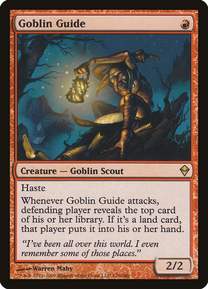 Goblin Guide (Zendikar) - Magic: The Gathering in TCG Land