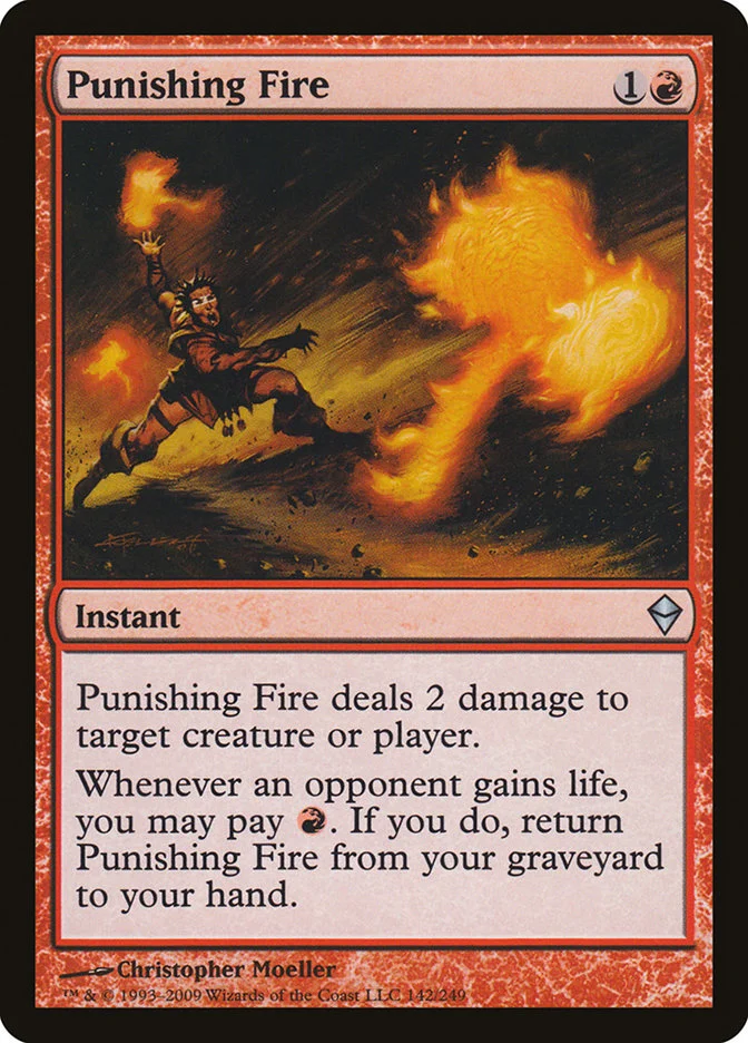 Punishing Fire (Zendikar) - Magic: The Gathering in TCG Land