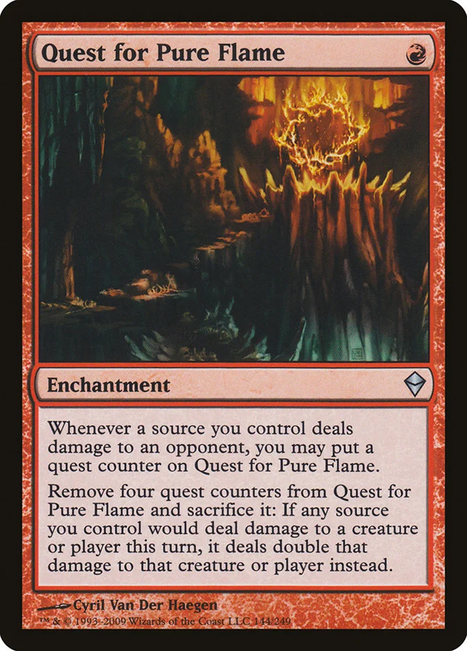 Quest for Pure Flame (Zendikar) - Magic: The Gathering in TCG Land
