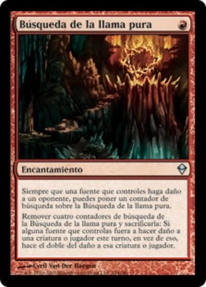 Búsqueda de la llama pura (Zendikar) - Magic: The Gathering in TCG Land